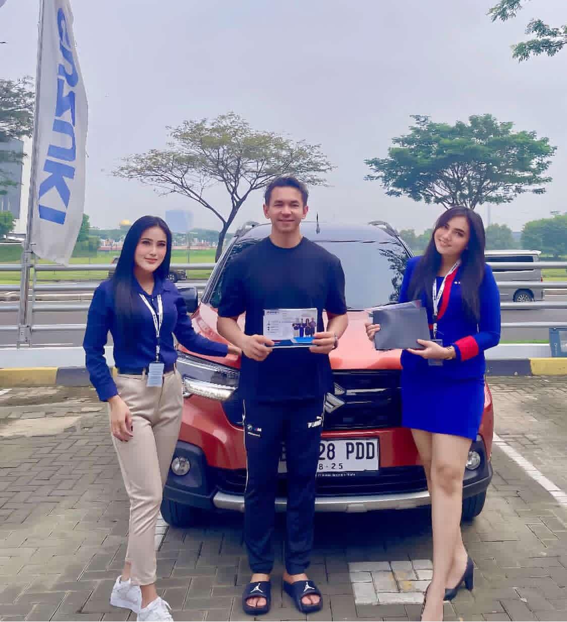 Dokumentasi serah terima unit Suzuki Tangerang