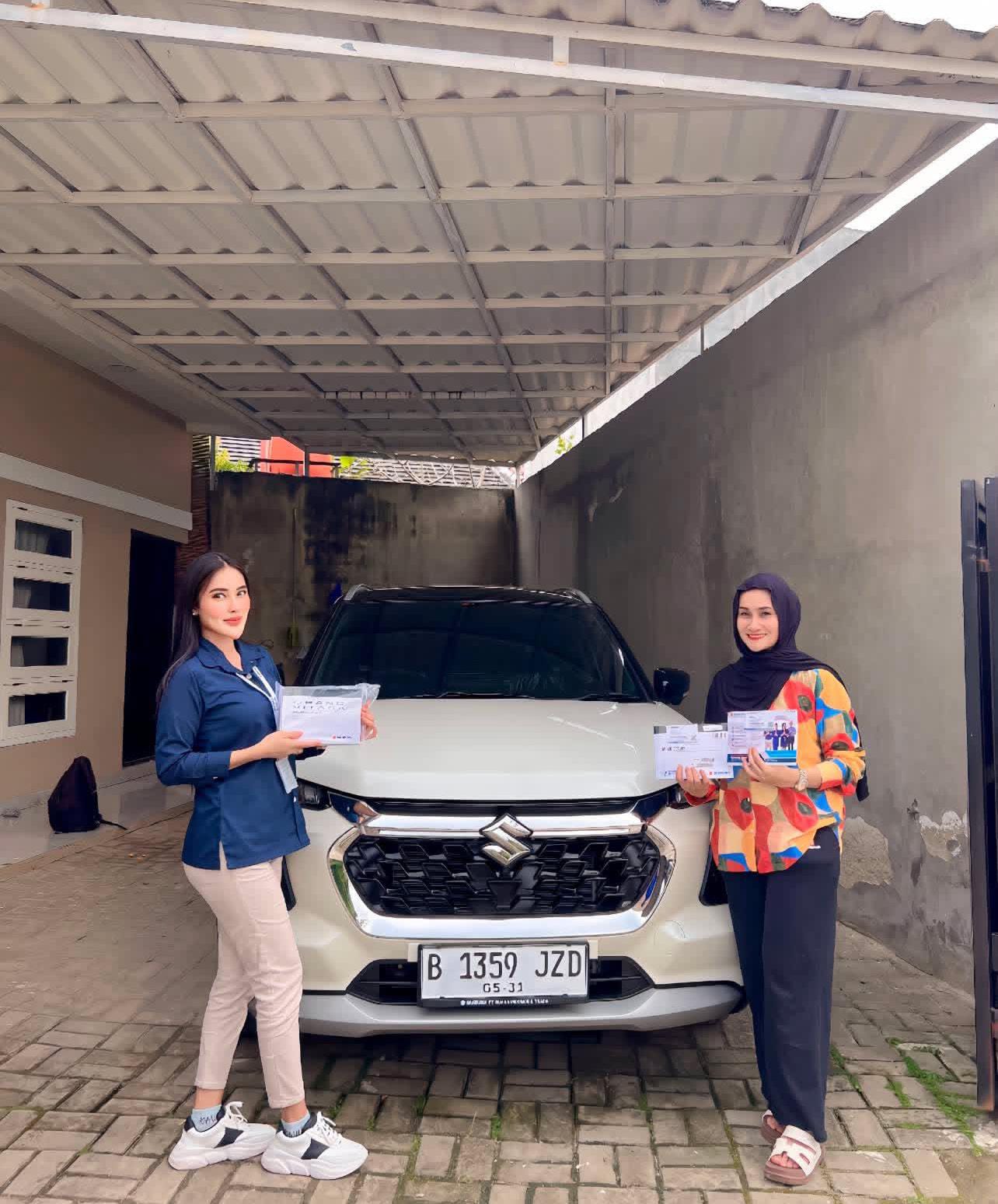 Dokumentasi serah terima unit Suzuki Tangerang 4