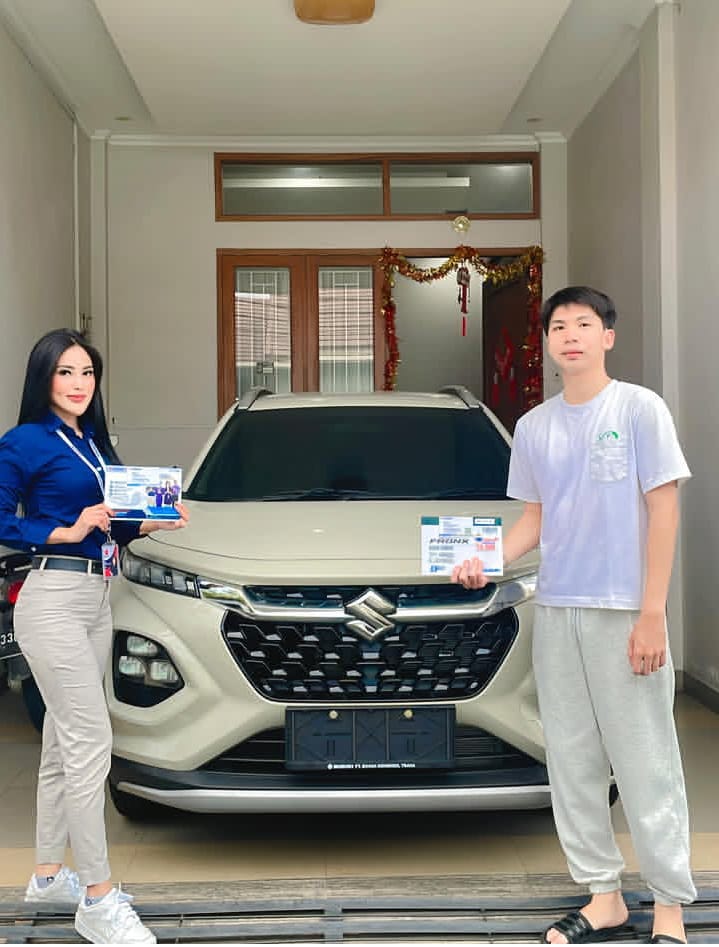 Dokumentasi serah terima unit Suzuki Tangerang 6