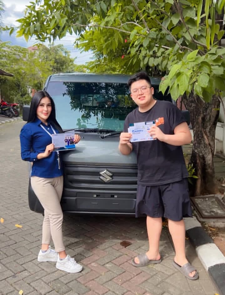 Dokumentasi serah terima unit Suzuki Tangerang 7
